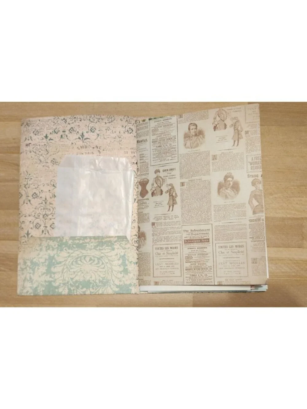 Handmade junk journal